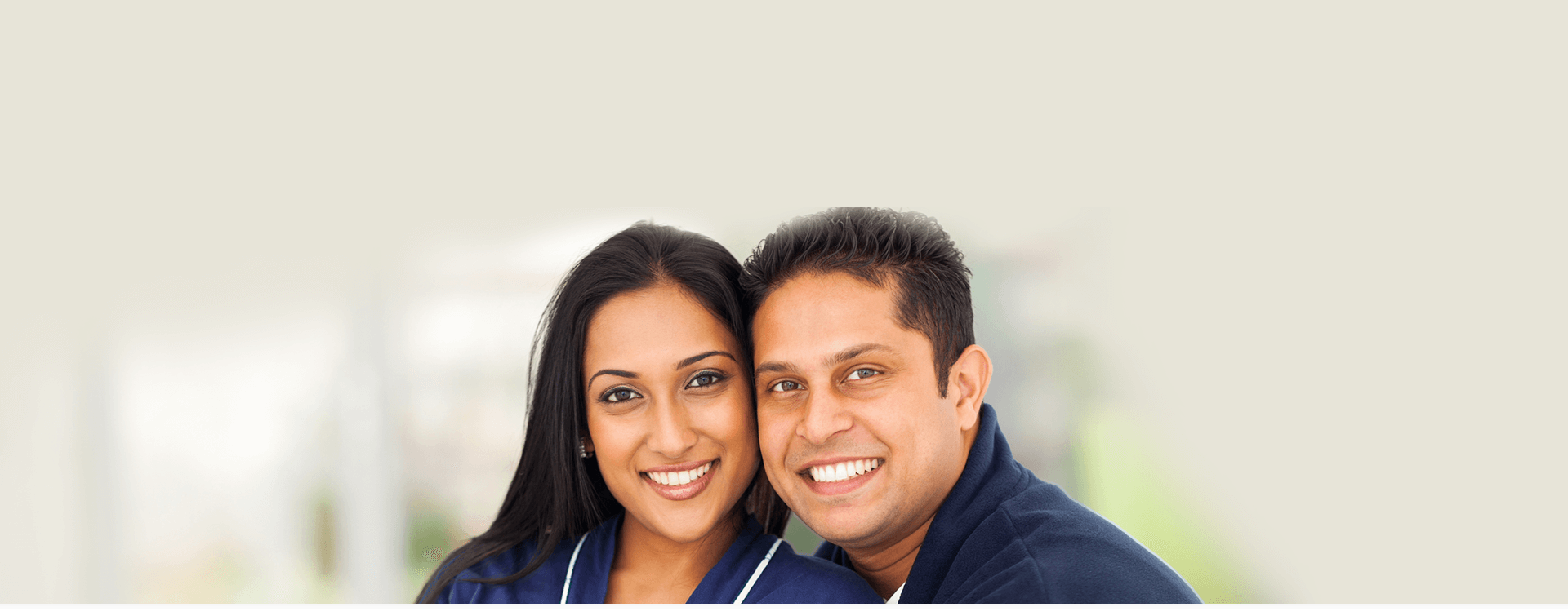 Smiling Young Couple and happy with their dentist